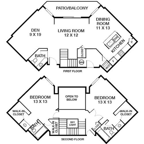 Floorplan - Elm Creek Apartments