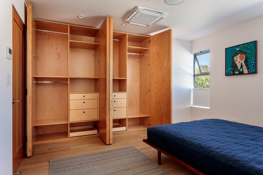 primary closet open - 12120 1/2 W Washington Blvd
