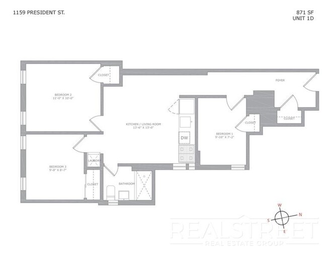 Floorplan - 1153 President St