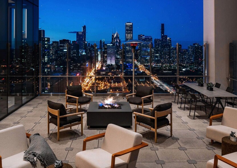 Skyline Residents Private Amenity Space! - 1150 S Michigan Ave