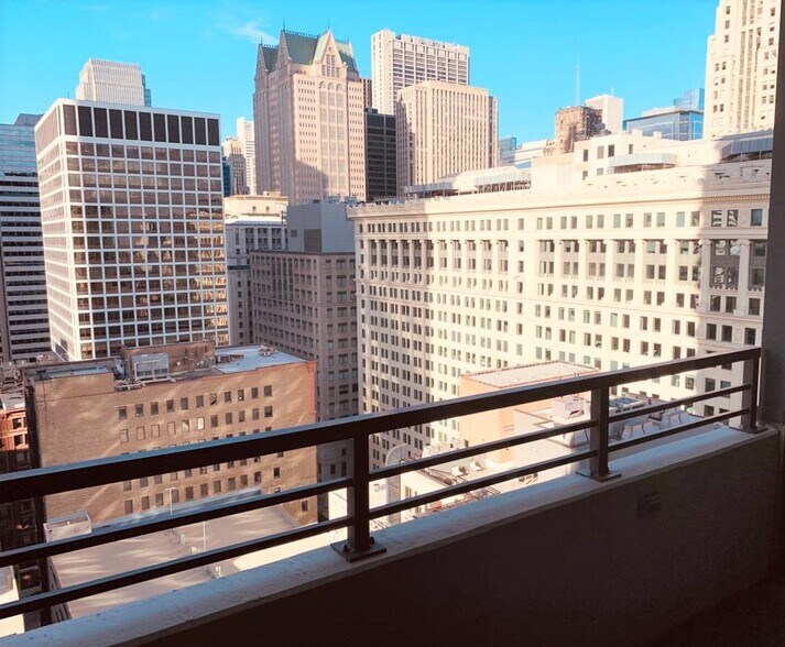 Balcony View - 235 W Van Buren St