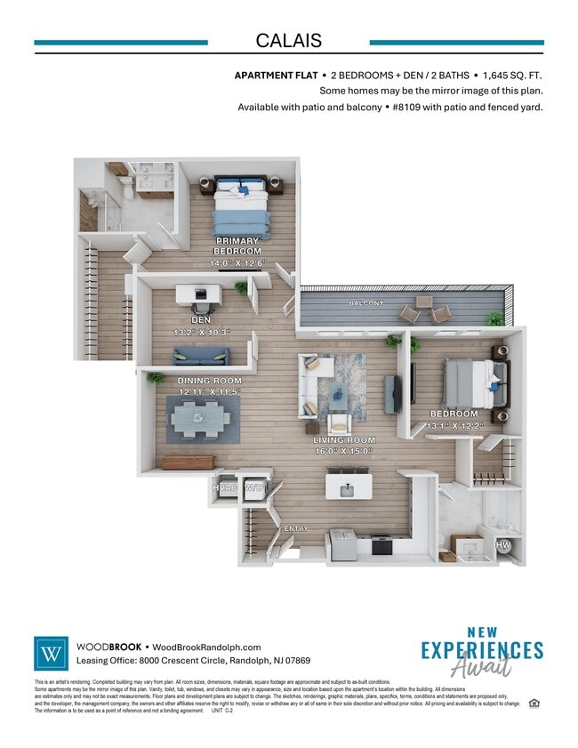 Floorplan - Woodbrook at Randolph