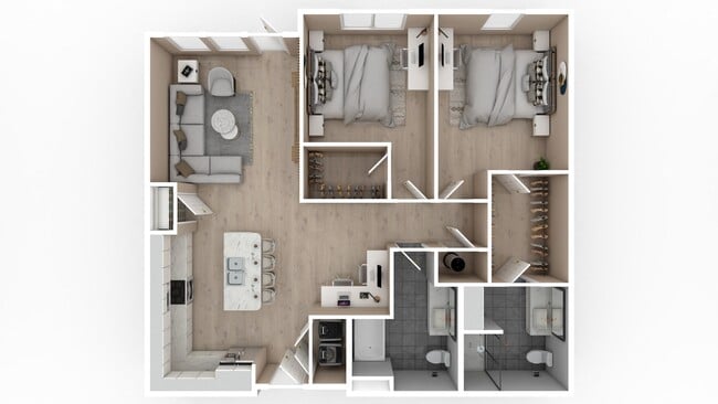 Floorplan - Saltaire Apartment Homes