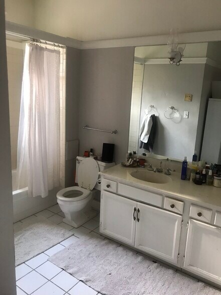 Large Bathroom with Double Sink and Tub - 1301 N Ogden St