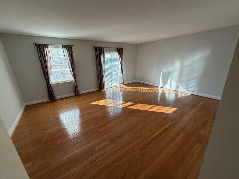 Living room with deck beyond - 64 Scotch Cap Rd