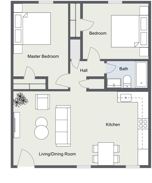 Floorplan - Trestle Apartments