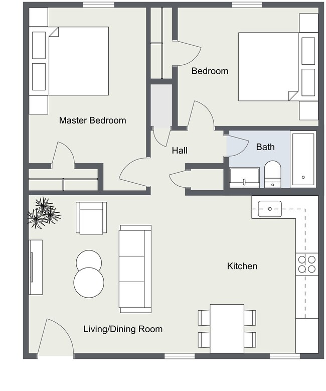 Floorplan - Welcome to The Trestles Apartments