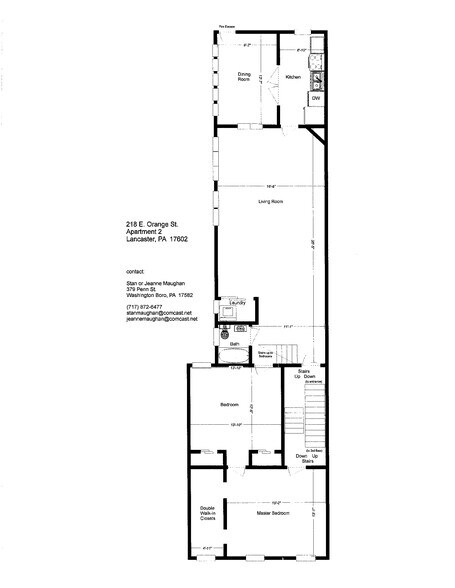 Floorplan - 218 E Orange St