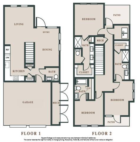 Floorplan - The Residences at Promontory
