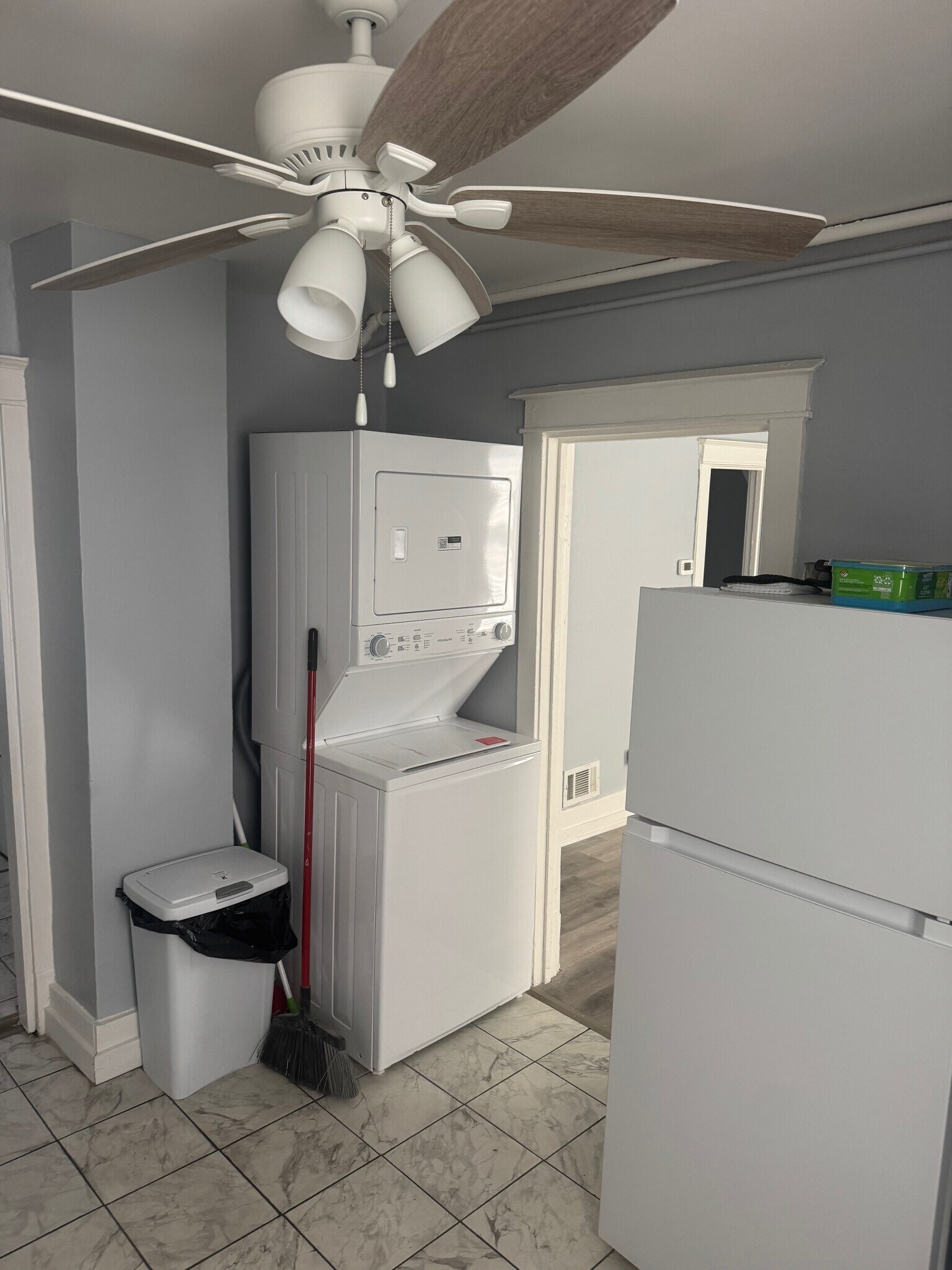 Kitchen also includes stackable washer and dryer - 304 Arthur Ave