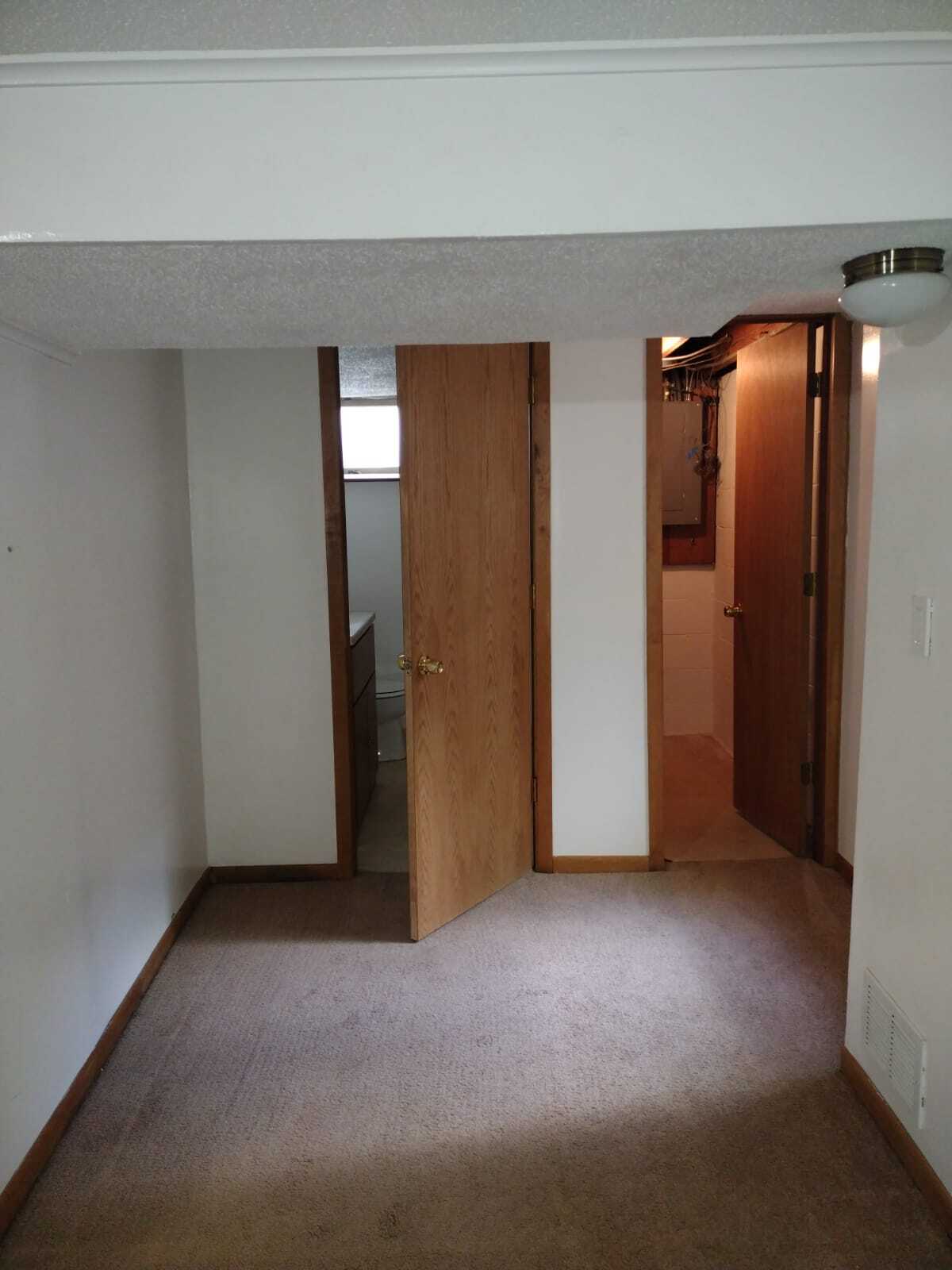 Lower Bedroom facing bathroom - 7207 Lyndale Ave S