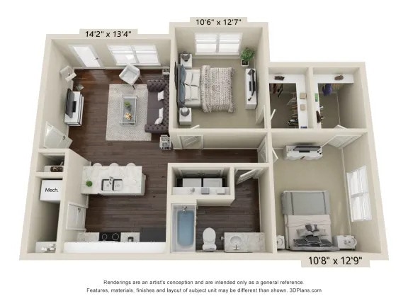 Floorplan - Northstar Flats