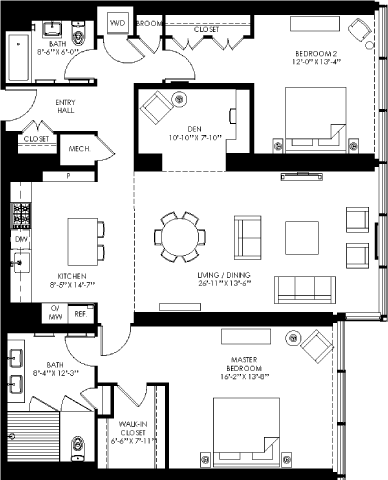 Floorplan - Apartments at Westlight