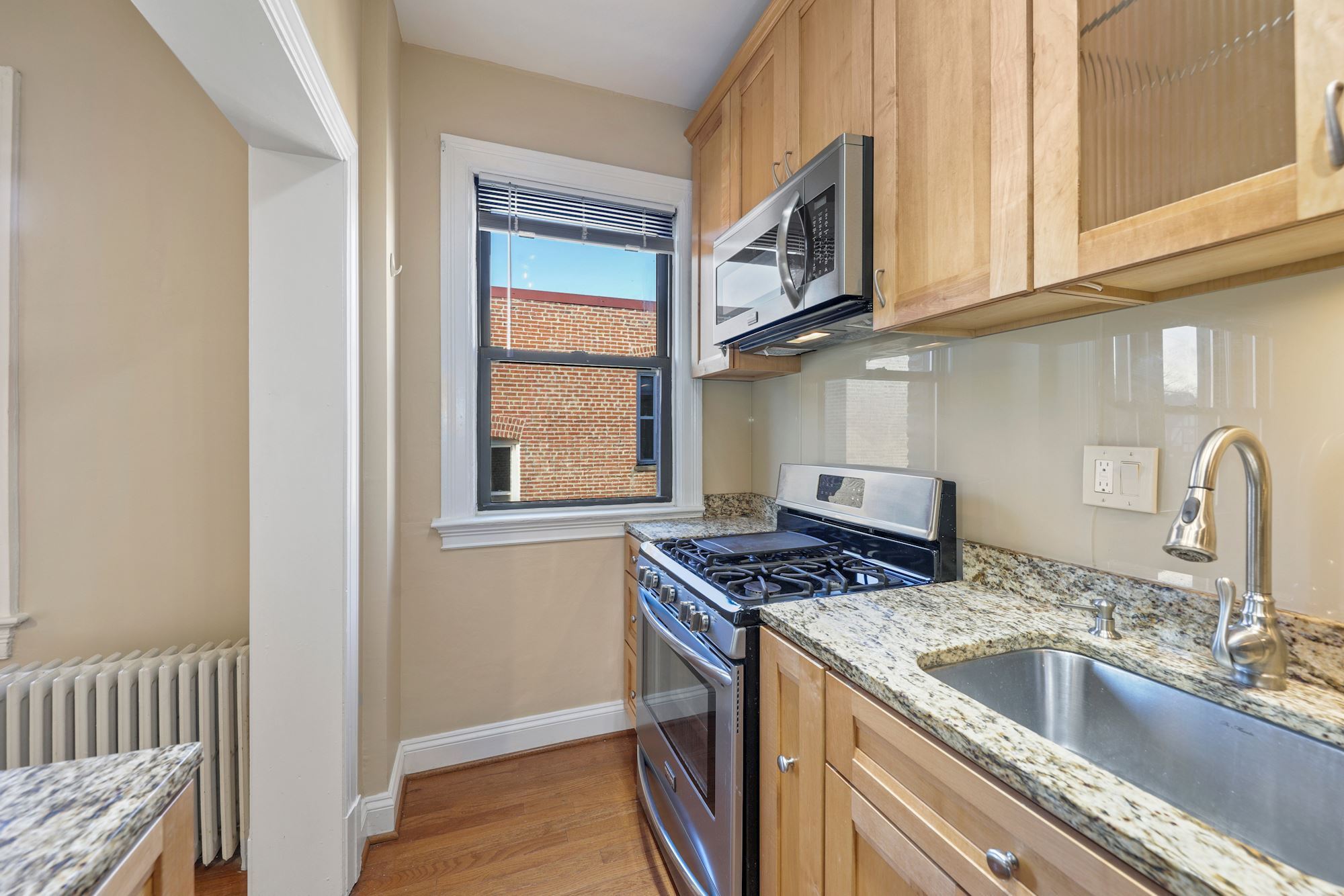 Updated, open & bright kitchen - 3616 Connecticut Ave NW