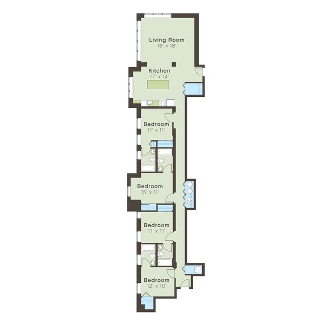 Floorplan - 5100 S. Ellis Avenue