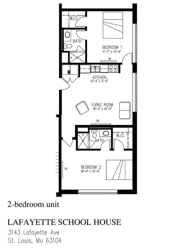 Floorplan - 3145 Lafayette Ave
