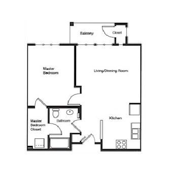 1BR / 1BA - Thomas Place Bettendorf