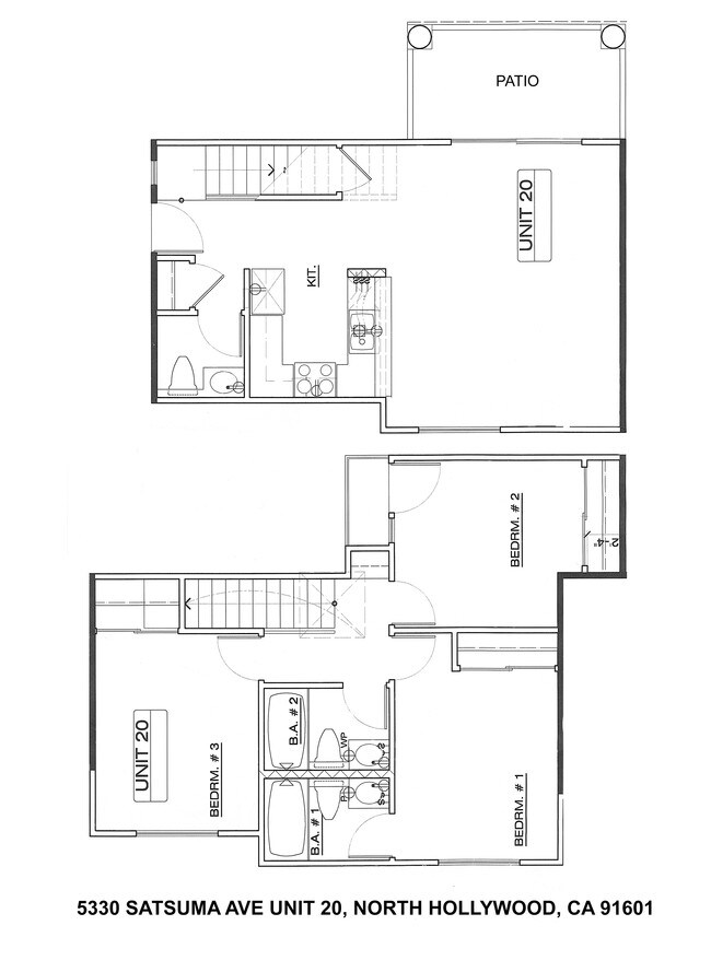 Floorplan - Satsuma Townhomes