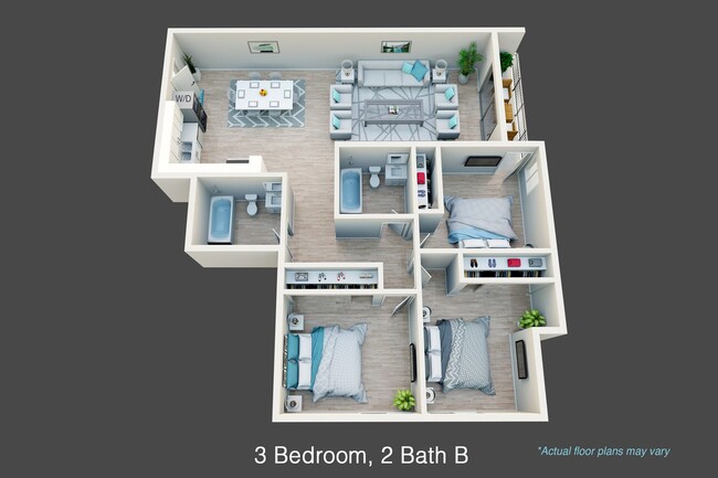Floorplan - Noho Urban Apartments