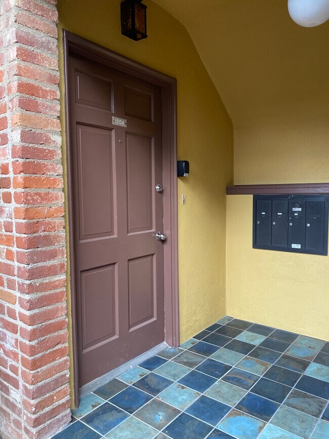 front door - 120 S Maple Dr