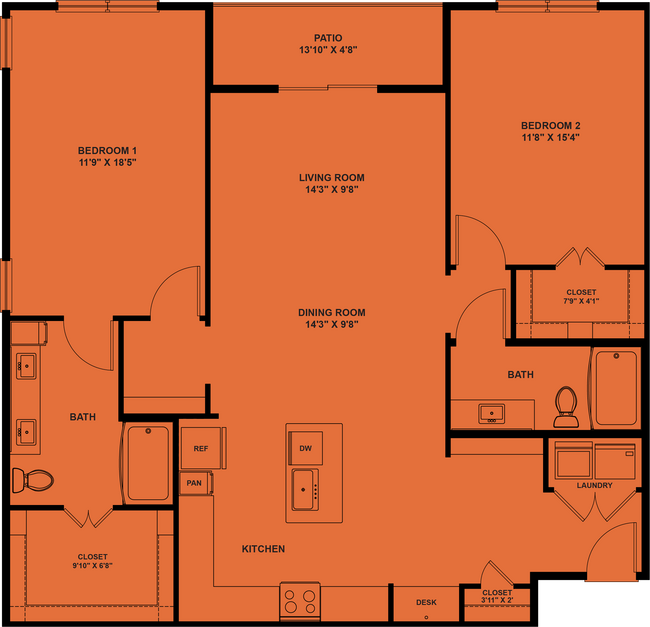 Floorplan - ThreeTwenty at the Vybe