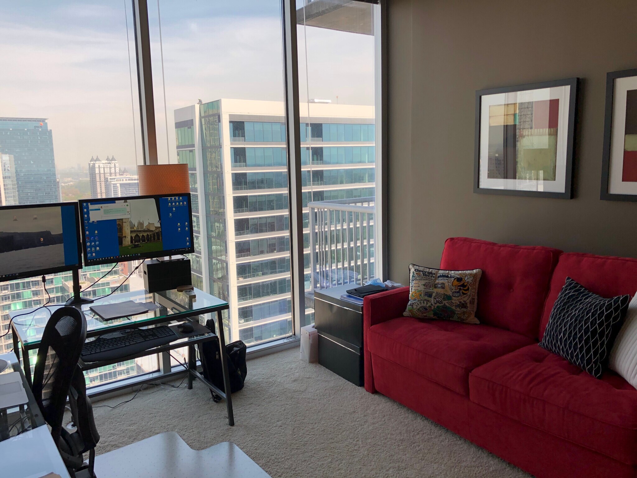 Second Bedroom/Office - 855 Peachtree St NE