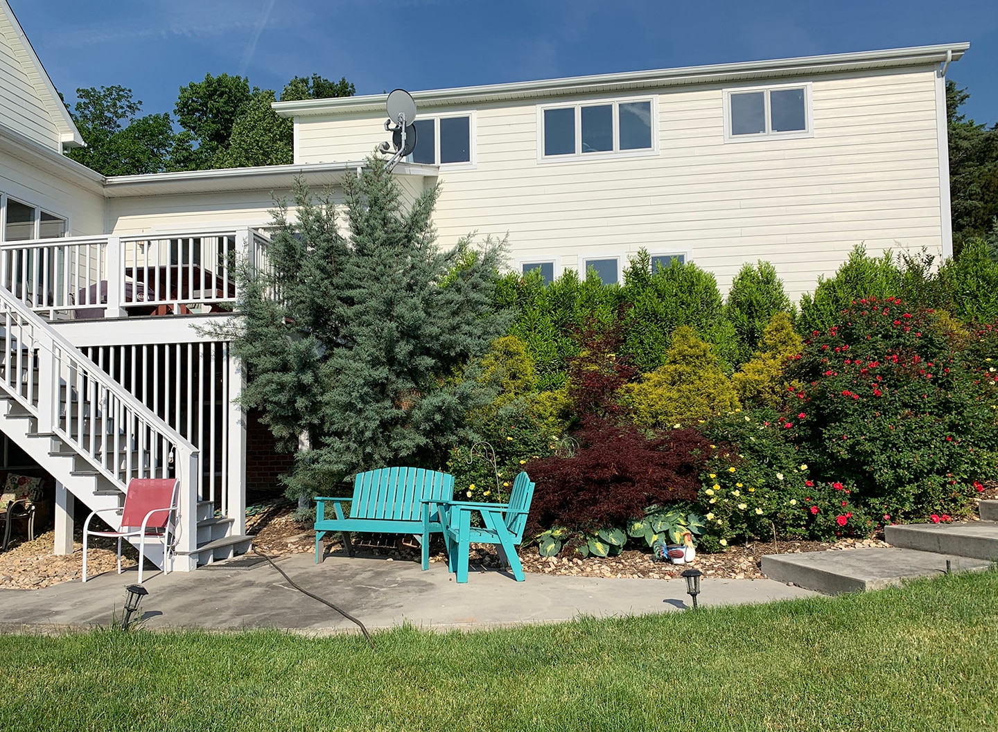 Exterior - apartment is second story in this photo. - 2353 Lusters Gate Rd