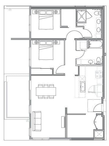 Floorplan - Uptown at Kirkland Urban