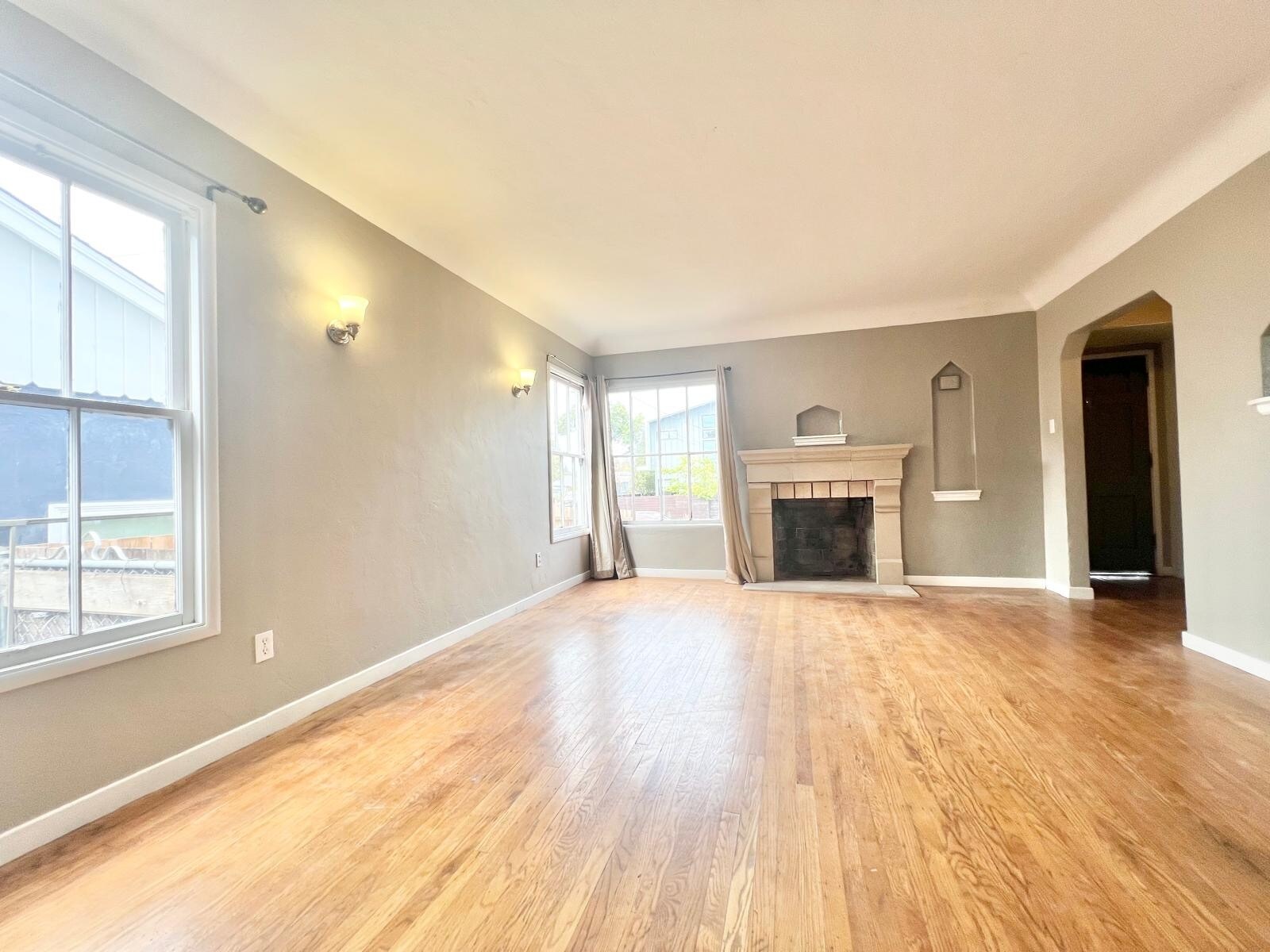 view from dining room - 1390 Dwight Way