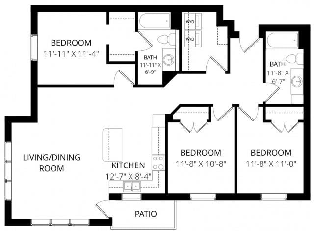 Floorplan - Club at Heritage 1
