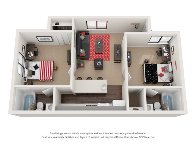 Floorplan - Chartre Oaks Apartments