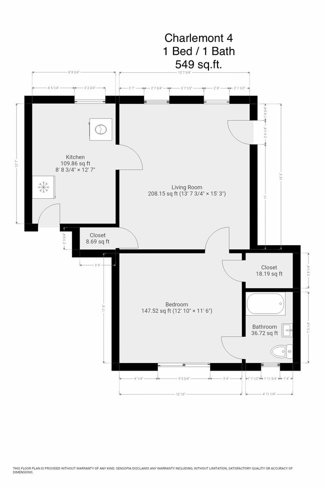 Floorplan - Charlemont Commons