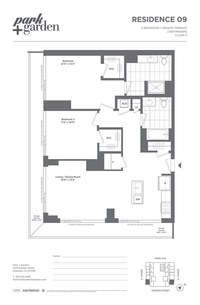 Floorplan - Park + Garden