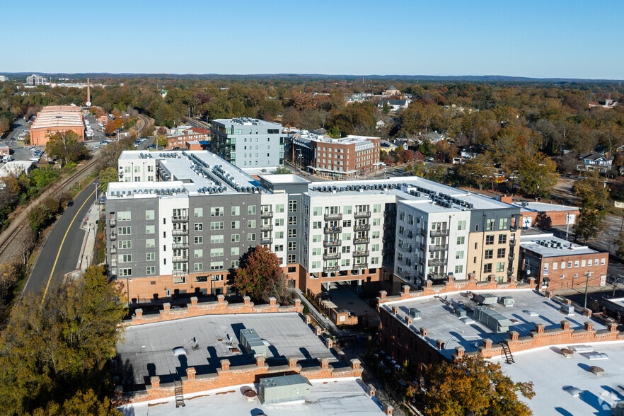 Aerial Photo - Brightleaf on Main