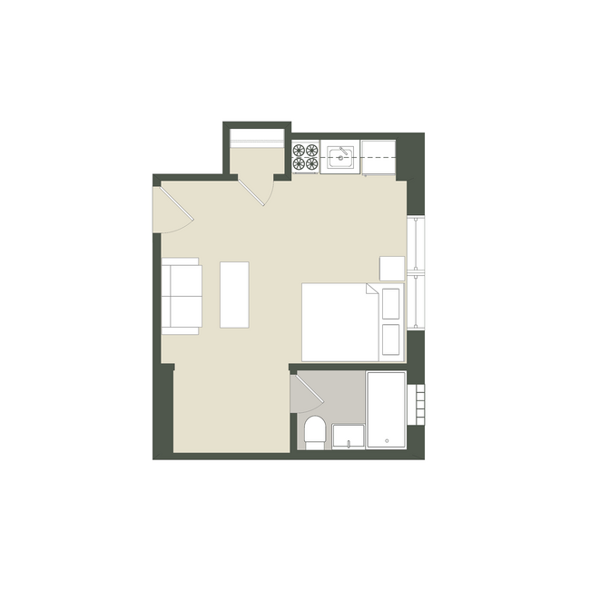 Floorplan - 420 W. Melrose St.