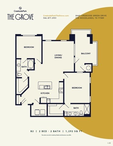 CreeksideParkTheGrove_FloorPlans_B2 - Creekside Park The Grove