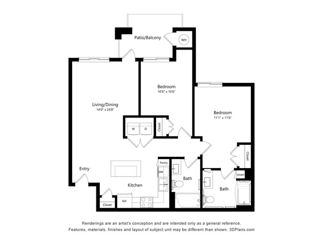 Floorplan - Aviara Flats