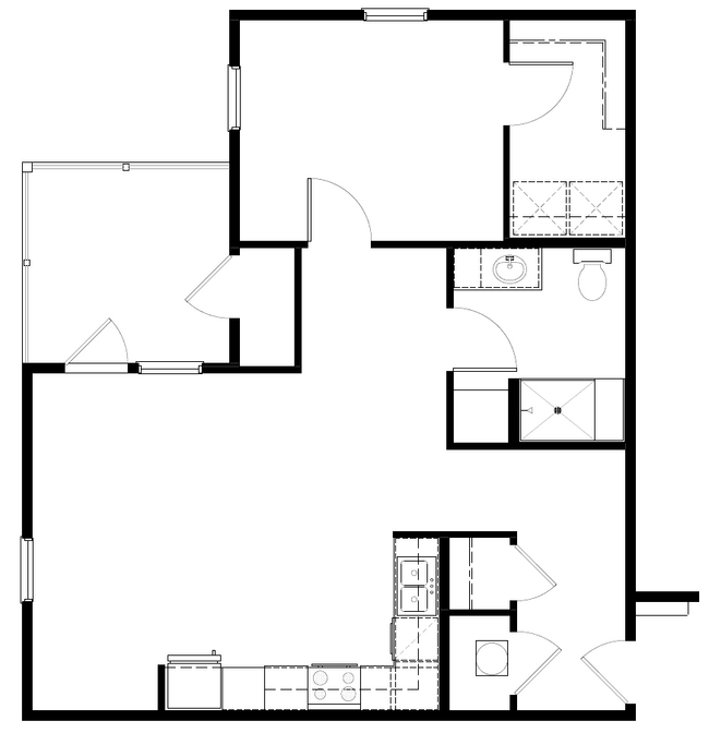 Floorplan - Residences at West Haven 62+