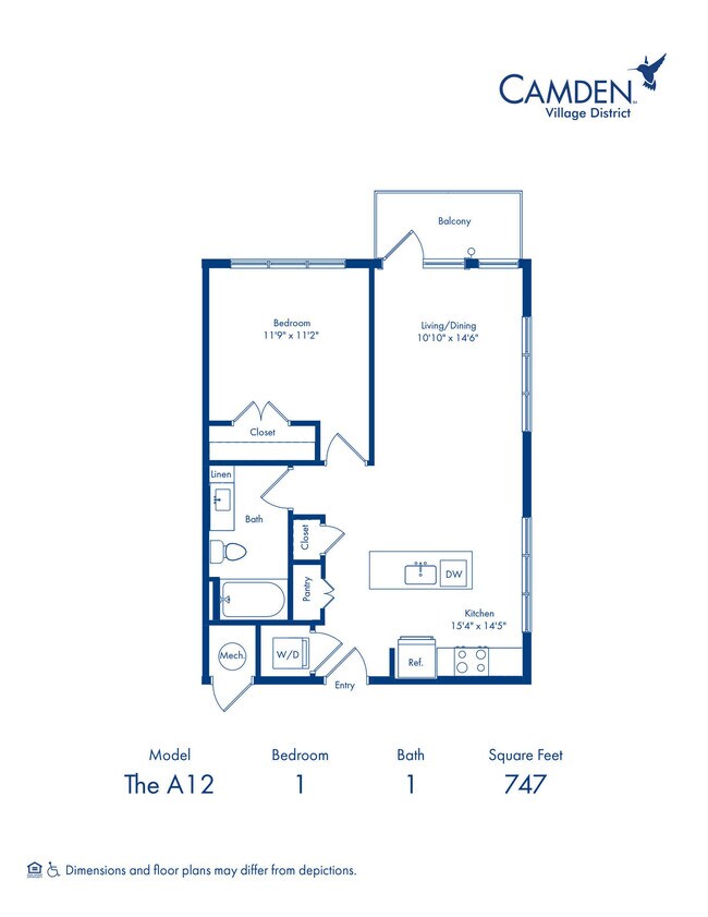 Floorplan - Camden Village District