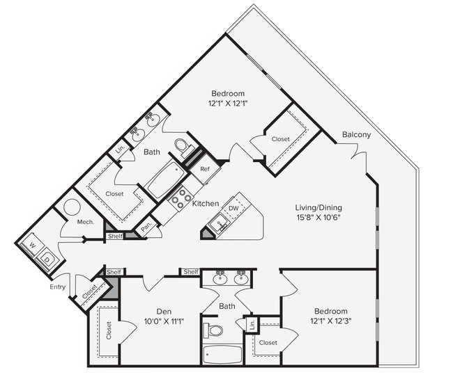 Floorplan - Avalon Arlington North