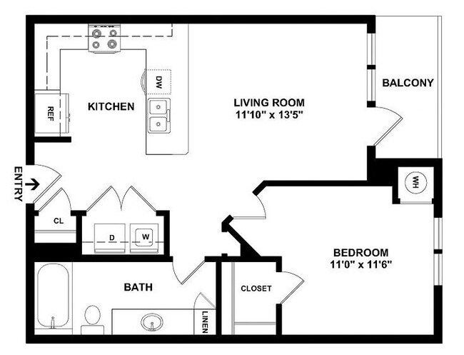 Floorplan - Centric LoHi by Windsor
