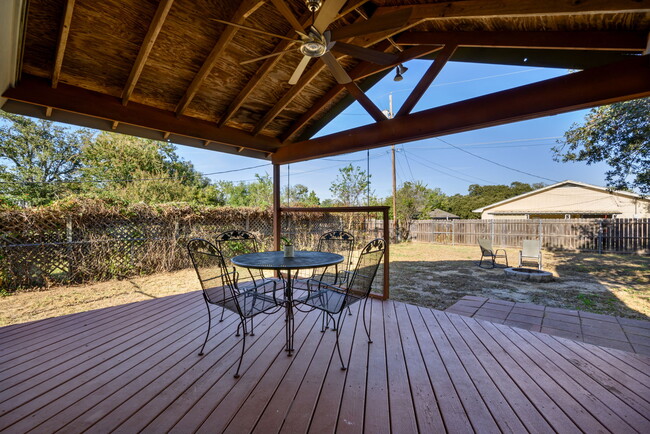 Enjoy the fall evenings on your private, covered and lighted deck!! - 209 Prairie Wind Blvd