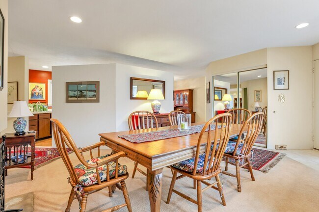 Dining room with open floor plan that flows so well - 162 Denison Dr