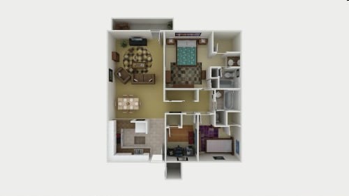3BR/2BA - The Mila Apartments