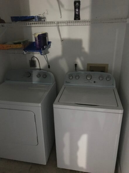 Washer and dryer in unit - 19700 SW 103rd Ct