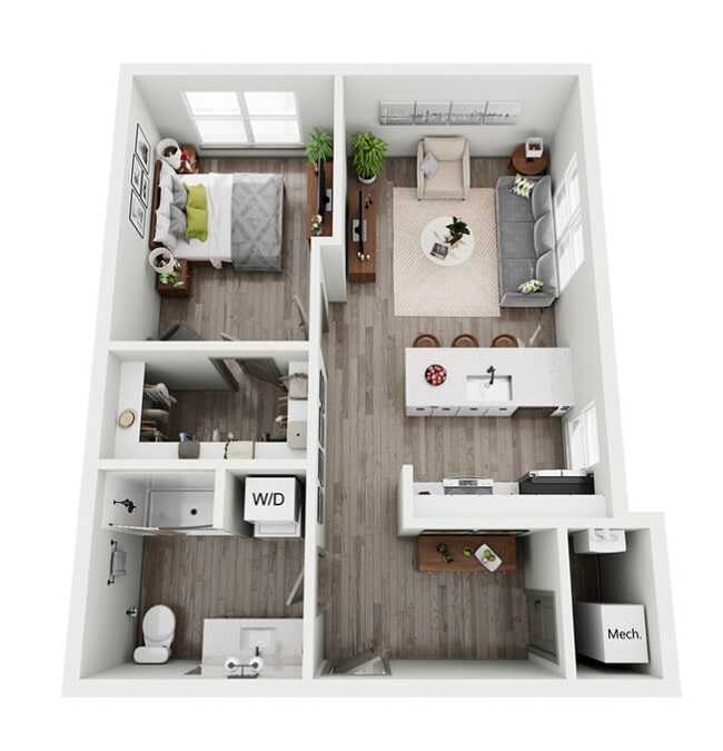 5477-A Floorplan - Prospect Flats