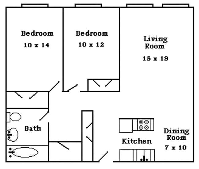 Two Bedroom - The Venue On Knox Apartments
