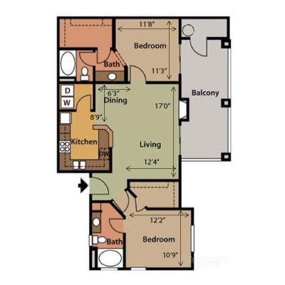 Floorplan - Springs at Alta Mesa