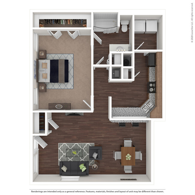 Floorplan - Castle Terrace Apartments