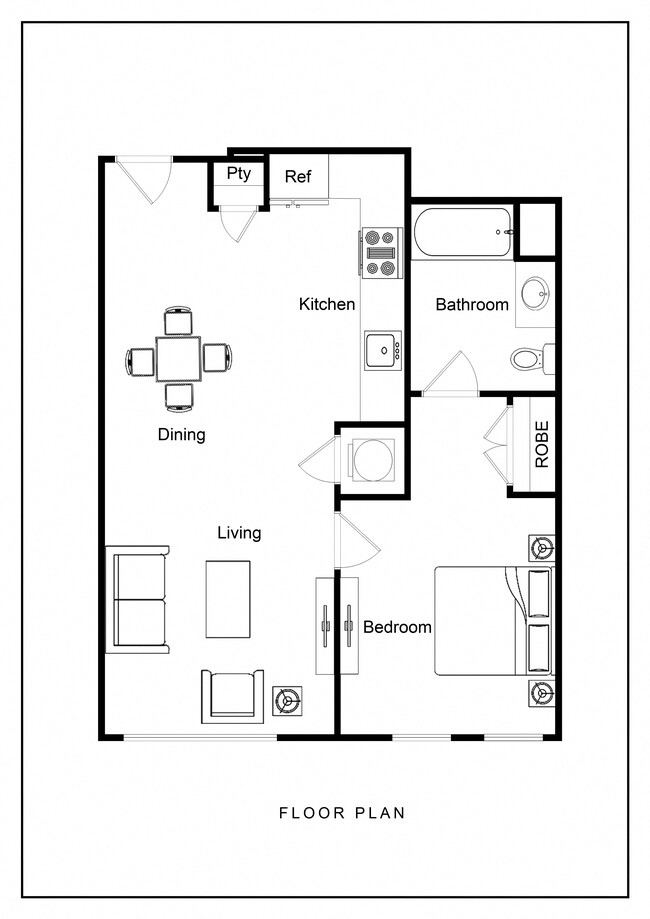 Floorplan - Residences at Springbrook (Older Adults 62+)